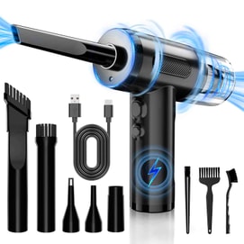 Mushroomstorm Wireless Handheld Car Vacuum 12000Pa Strong Suction Mini Vacuum