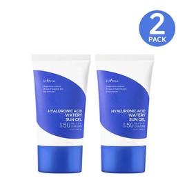Korean Isntree Hyaluronic Acid Watery Sun Gel SPF 50+ PA++++ 50ml (2-Pack)