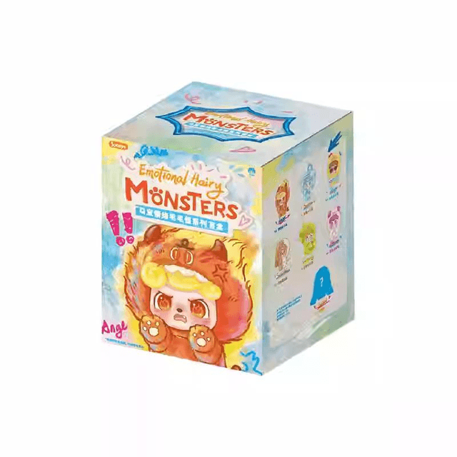 中国直送】MINISO名創優品 Q Bao 感情豊かなふわふわモンスター