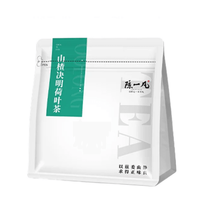 [중국 직배송] 천이판 산사나무, 계피, 연잎차, 개별 포장 티백, 산사나무, 계피, 연잎의 정통 조합, 30개입/봉지