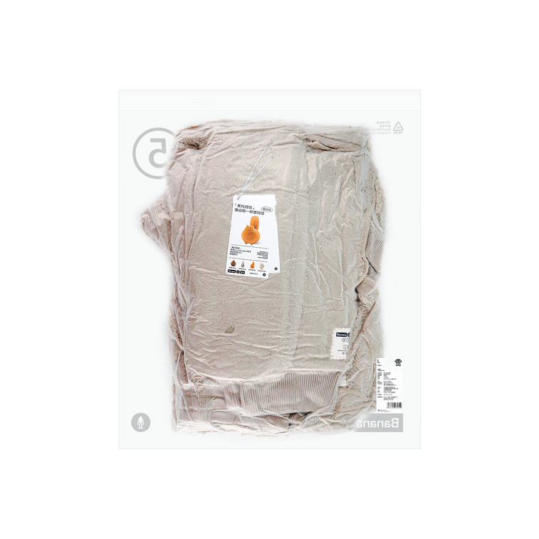 BANANAIN蕉內 男士珊瑚絨家居服套裝 棒球服版型睡衣睡褲 外出可穿 圍脖可拆卸 501P 樸灰 L碼 3