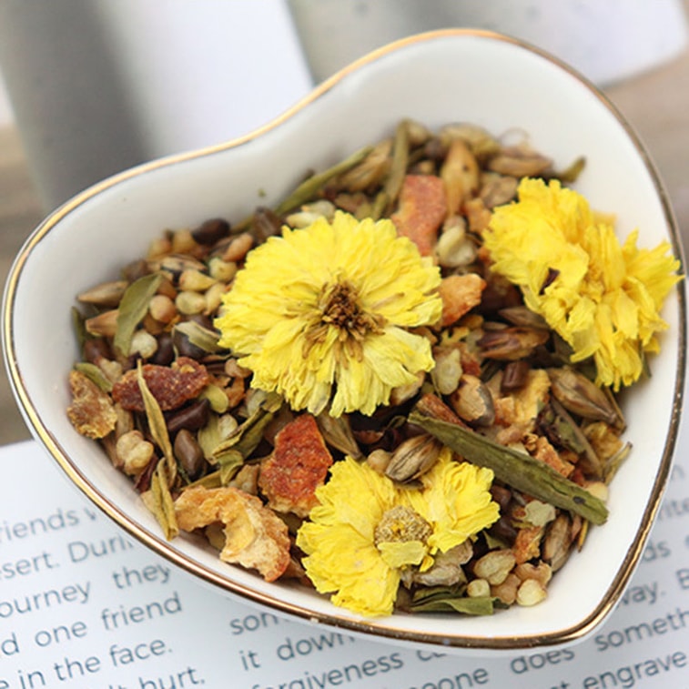 【Expédition directe du Canada】 Sifanda Thé apaisant pour la gorge 100g (5g×20P) Thé de santé quotidien pour la gorge, thé floral pour rafraîchir après les repas, soulager la gorge sèche et les démangeaisons, thé d'après-midi quotidien, thé rafraîchissant pour le bureau, thé à avoir toute l'année 4