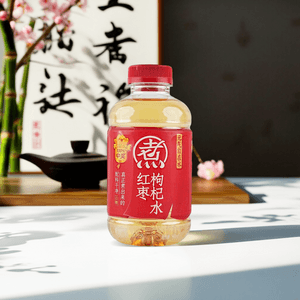 Red Date & Goji Berry Drink 16.9 fl oz【0 White Sugar 0 Fat】