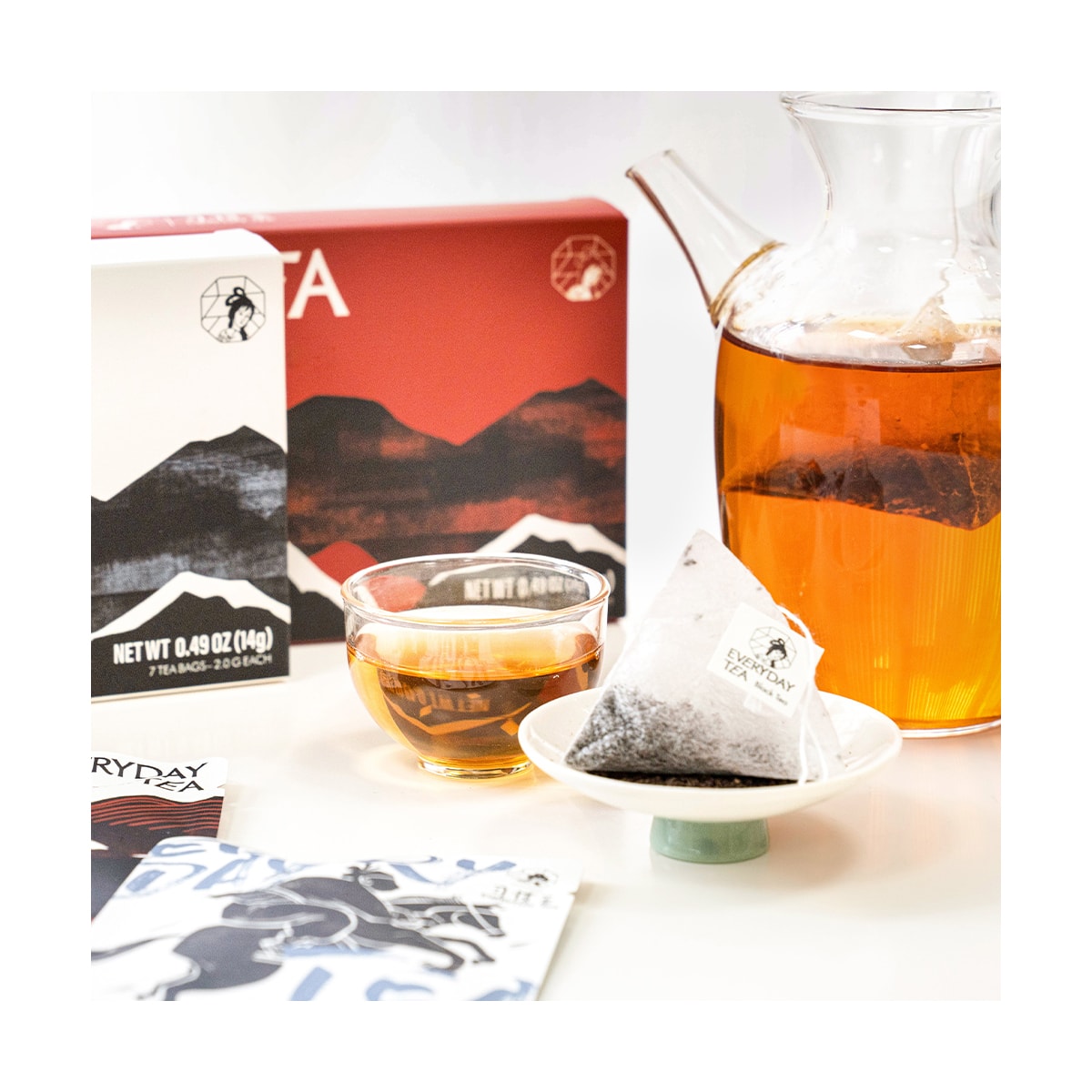 茶颜悦色 习惯茶 红茶 乌龙茶 茶叶茶包组合14g*2盒装