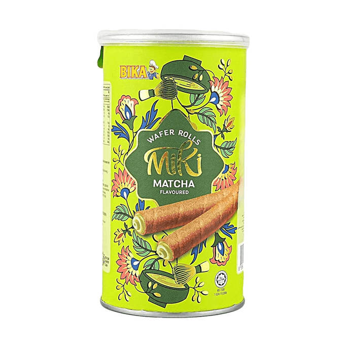 ミキ抹茶クリームウエハースロール 3.17 oz