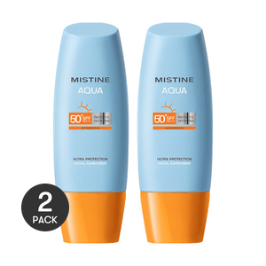 Aqua Base Ultra Protection Sunscreen Clear Hydrating SPF50+ PA+++ 60ml 23rd Edition *2【2 Packs】