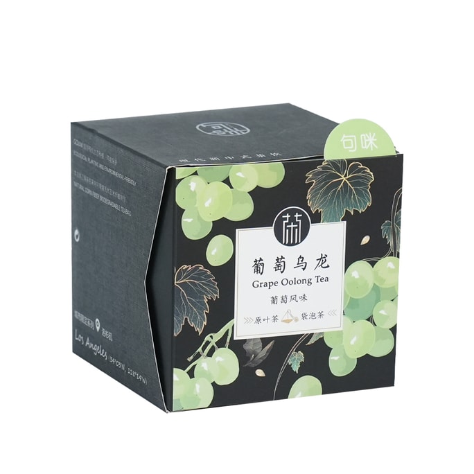 Grape Oolong Original Leaf Tea Bag Tea Triangular Tea Bag Independent Packaging 10 Bags 30 Grams