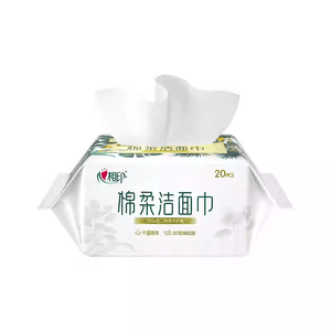 Disposable Facial Cleansing Wipes, Extra Large and Thick, Pull-Out Style, 1 Pack
