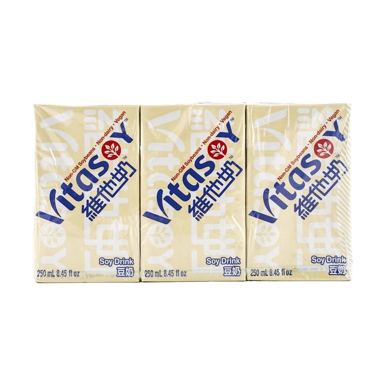 【超值6盒】香港VITASOY维他奶 原味豆奶 250ml*6盒 5