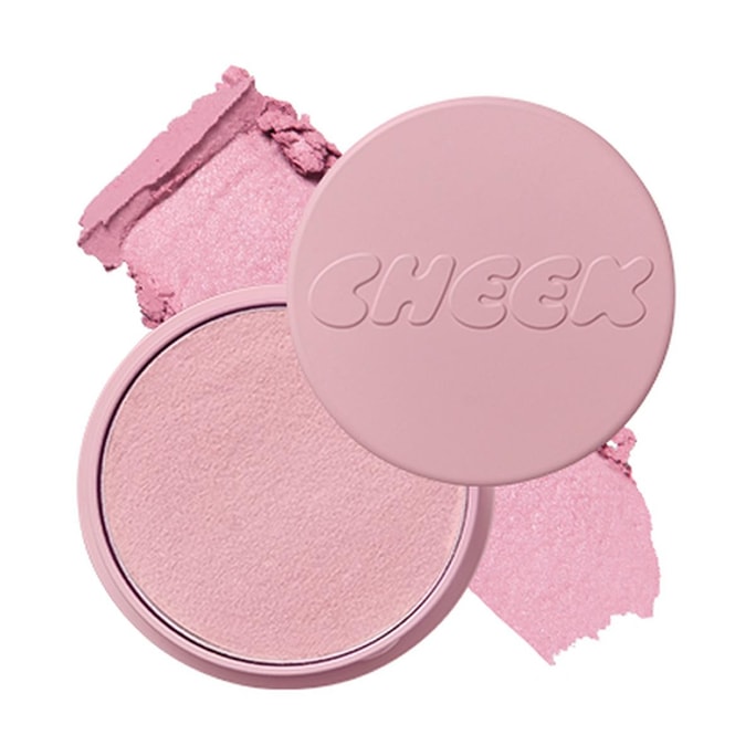 Cheek Tone Jelly Blusher, Includes Puff, 0.12 oz #01 Fog Pink【BEST】