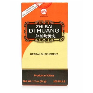 Zhi Bai Di Huang Teapills Zhi Bai Di Huang Wan 200 Pill/bt