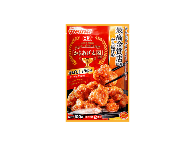 Nisshin Karaage Japanese Fried Chicken Flour Roasted Soy Sauce 100g