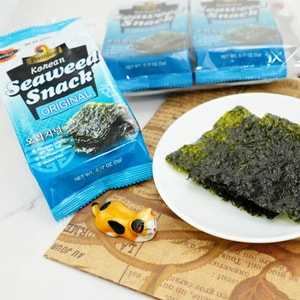 Korean Seaweed Snack Original Flavor 3 Packs 0.52 oz