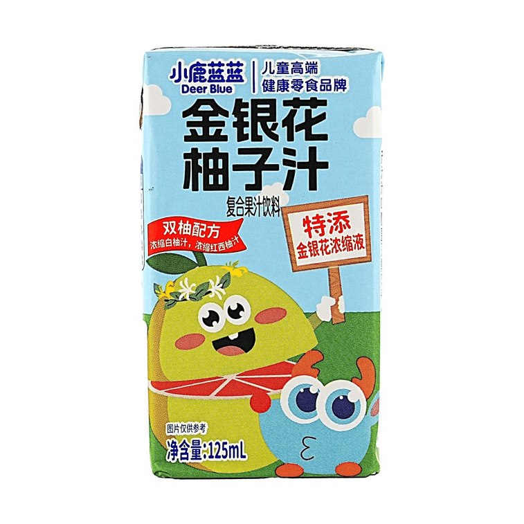 Honeysuckle Yuzu Juice Drink, Yuzu, 16.9 fl oz (4.23 fl oz x 4), Healthy Kids Mixed Fruit Juice 7