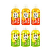 Honey Warm Orange Juice Drink+Grapefruit Flavored Juice Drink, 11.83 fl oz*6【6 Combo Packs】