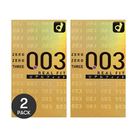 0.03 Real Fit Lubricated Condoms Ultra Thin 20pc【Value Pack】