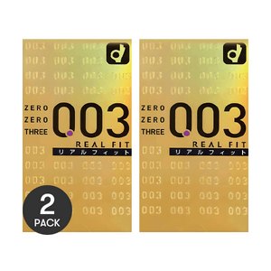 0.03 Real Fit Lubricated Condoms Ultra Thin 20pc【Value Pack】