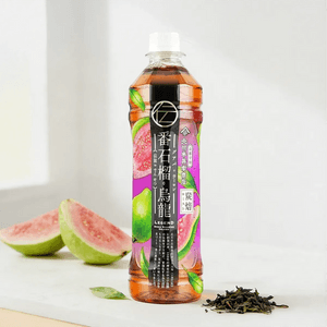 日本北川半兵卫商店 番石榴芭乐乌龙茶 430ml【小红书爆款】【香港便利店同款】【亚米独家】