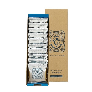[일본 직배송] TOKYO MILK CHEESE FACTORY 일본 스낵 인터넷 연예인 도쿄 밀크 치즈 팩토리 씨솔트 카망베르 치즈 샌드위치 비스킷 씨솔트 치즈 샌드위치 비스킷 10개입