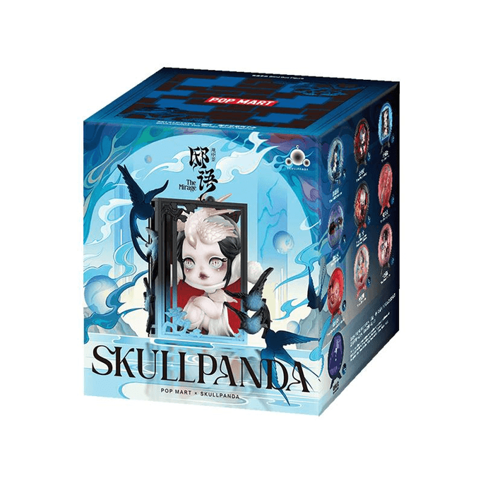 POPMART Bubble Mart SKULLPANDA  Di Yu  Observation Scene Blind Box Gift 11.4cm * 1 Box