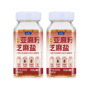 Jiang Xiaoer Flaxseed Sesame Salt Seasoning Spicy 80g * 1 Bottle