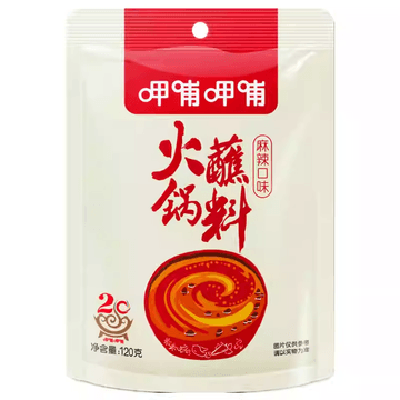 呷哺呷哺育 火鍋沾料麻辣味120g*1袋