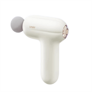 Mini Fascia Gun Muscle Massager for Men and Women Multi-Function Massage Gun Neck Fascia Gun Silent Professional-Grade Ivory White 1 Unit
