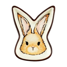 摩登主妇 复古赫拉兔造型味碟 小料碟蘸料碟子 10.2×5.9cm 60ml
