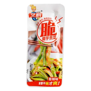 Konjac and water morning glory spicy flavor instant snack 15g*10 bags