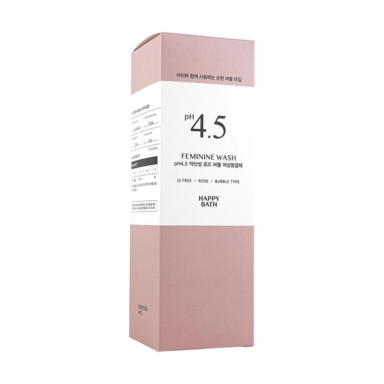 pH 4.5 로즈향 여성 청결제, 250ml (8.82oz), 버블 타입 11