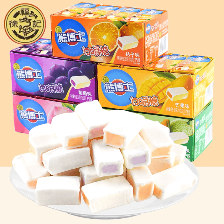 Dr. Bear Chewable Gummies 22g Orange Flavor 5 Strips 110g 4