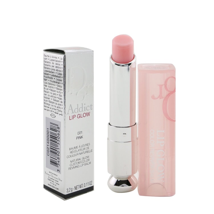 Christian Dior Addict Lip Glow Reviving Lip Balm #001 Pink 3.2g