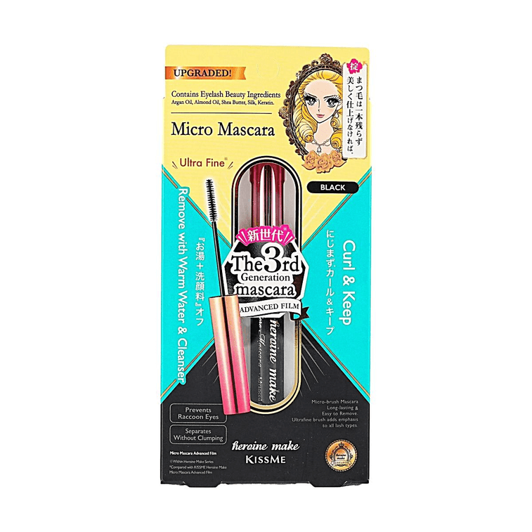 KISS ME Micro Mascara Advanced Film #01 Lengthening Super Black 13