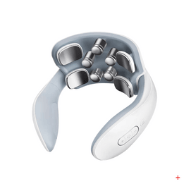 「New」U Shaped Neck Massager Neck Heated And Physical Vibration White