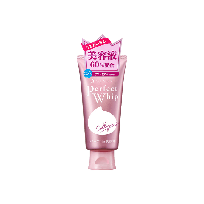 SENKA Perfect Whip Facial Cleanser with Collagen 120g