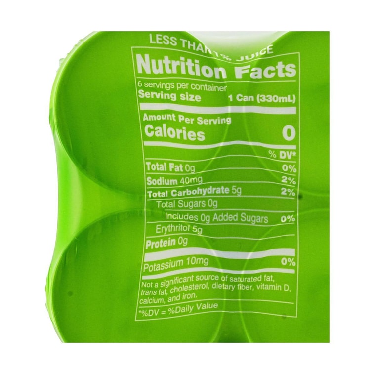 Sparkling Water Pomelo Zest Flavor, Soda Beverage,11.16 fl oz * 6 Pack【0 Sugar 0 Calories 0 Fat】 8