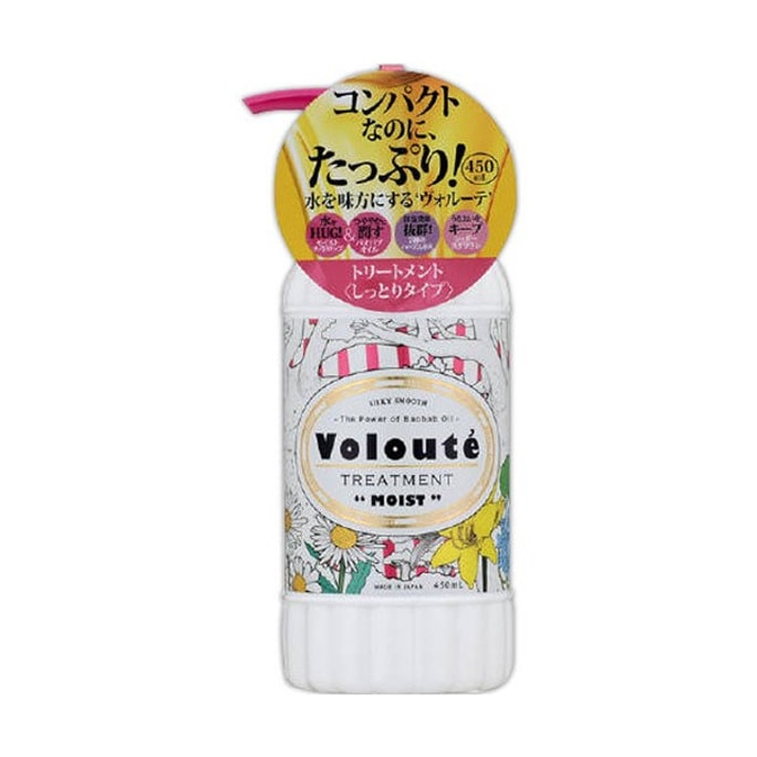 日本VOLOUTE 無矽油保濕滋潤護髮素 450ml