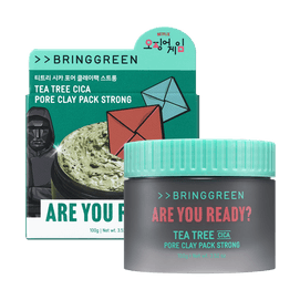 Tea Tree Cica Pore Clay Pack Strong, 3.52oz.【NETFLIX Squid Game: Limited Collaboration Edition】