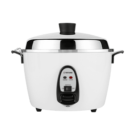 TATUNG TRC-6UDW White 5.5 Cup Electronic Rice Cooker 