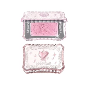 G04 Sleeping Beauty Rose 4.5g 1pc Little Gem Collection Blush Palette Low Saturation Expanding & Contracting Shades Blush Matte Finish Student Daily Wear Light Makeup Women