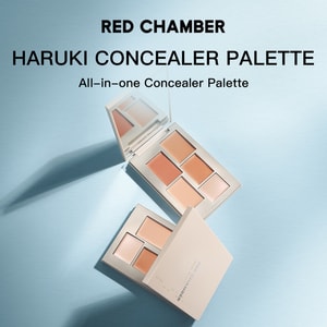 RED CHAMBER RC HARUKI CONCEALER PALETTE#CP400 Adjusts skin tone conceals dark circles acne scars and blemishes