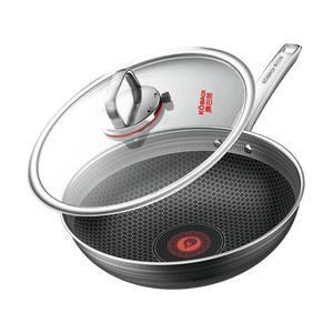 Sixth Generation Honeycomb Frying Wok 32cm