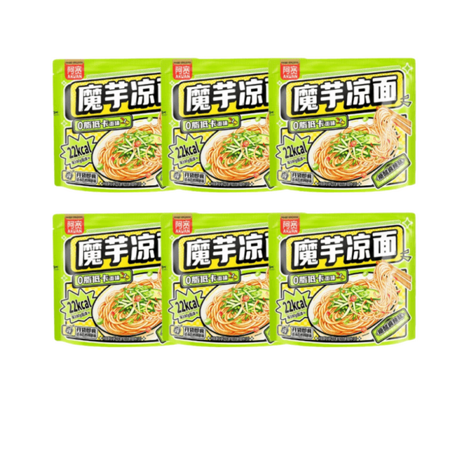 Konjac cold noodles low-fat fast food konjac noodles 223g * 1 bag
