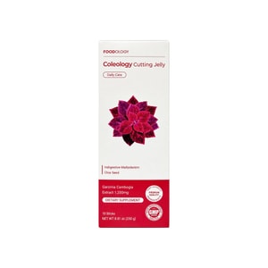 Coleology Cutting Jelly (10개입 / 250g) - N 다이어트 젤리 보충제 (가르시니아 캄보지아 1200mg, 치아씨드 & 난소화성 말토덱스트린 함유)