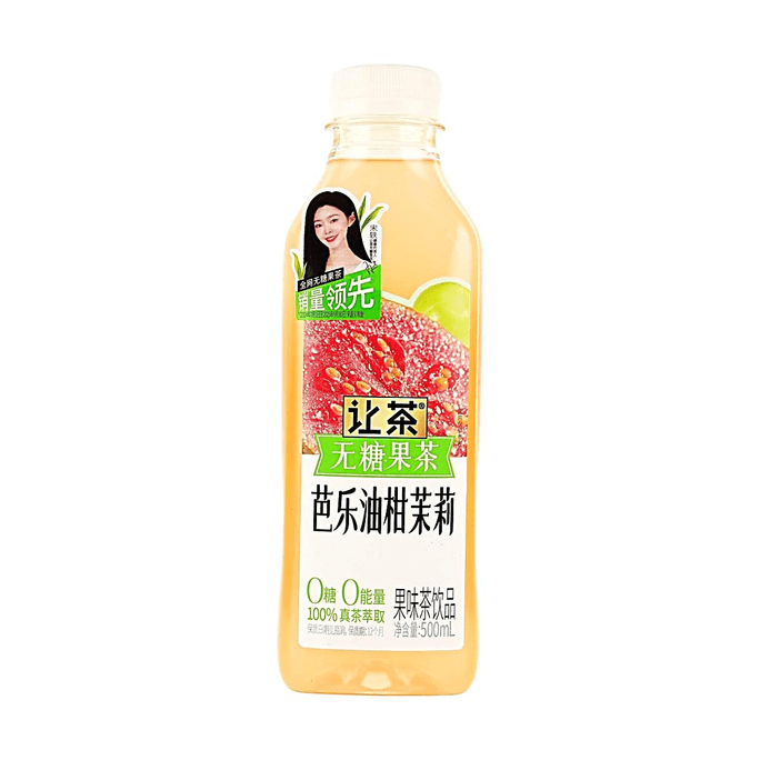 让茶 芭乐油柑茉莉茶 无糖果茶 500ml【0糖0脂0卡】