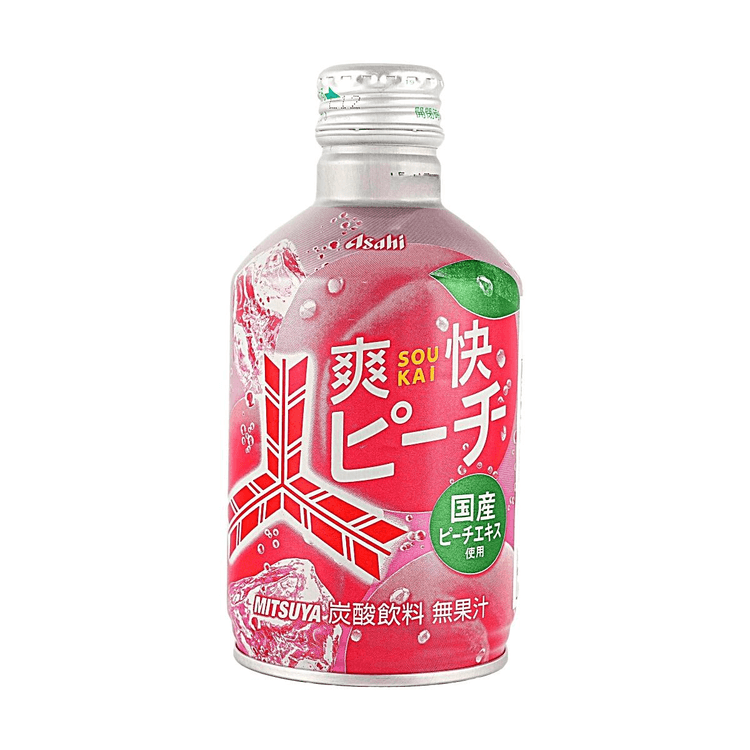 ASAHI 三ツ矢 ピーチソーダ 300ml - Yami