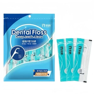 Individually Wrapped Dental Floss 100 Pcs