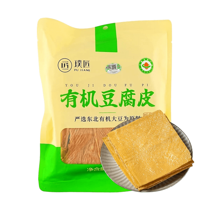 璞匠 有机豆腐皮 300g【云南石屏特产油豆皮】【可炒菜凉拌涮火锅】