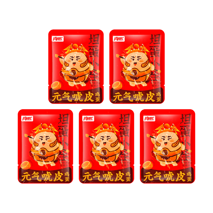 【Value Pack】Spicy Chicken Egg with Seasoning 1.06 oz*5