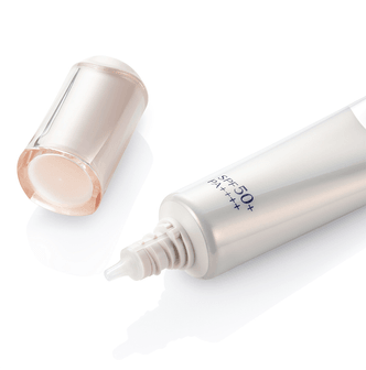 日本ELIXIR怡丽丝尔 银管纯肌净白防护精华乳 美白防晒隔离 SPF50+ PA++++ 35ml 新旧包装随机发货